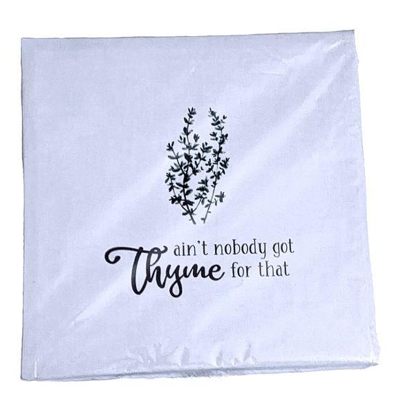 "Ain't nobody got THYME for that" Canvas Wall Decor NWT! - Picture 7 of 7